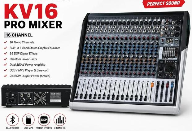 PMax KV16 Pro Mixer 16 Channel