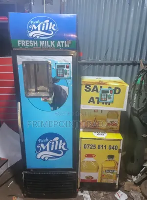 Milk Atm,Commercial Non-Cooling Milk ATM – Durable Easy to Operate