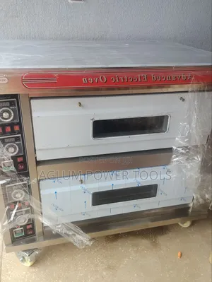 Two Deck Electric Oven Premier Stainless Steel