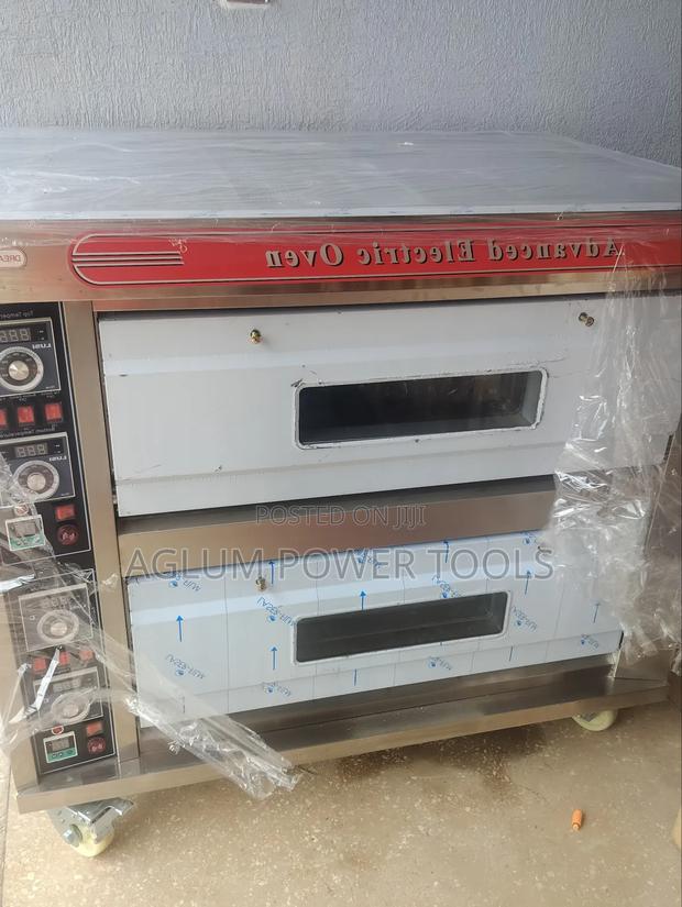 Two Deck Electric Oven Premier Stainless Steel - main view