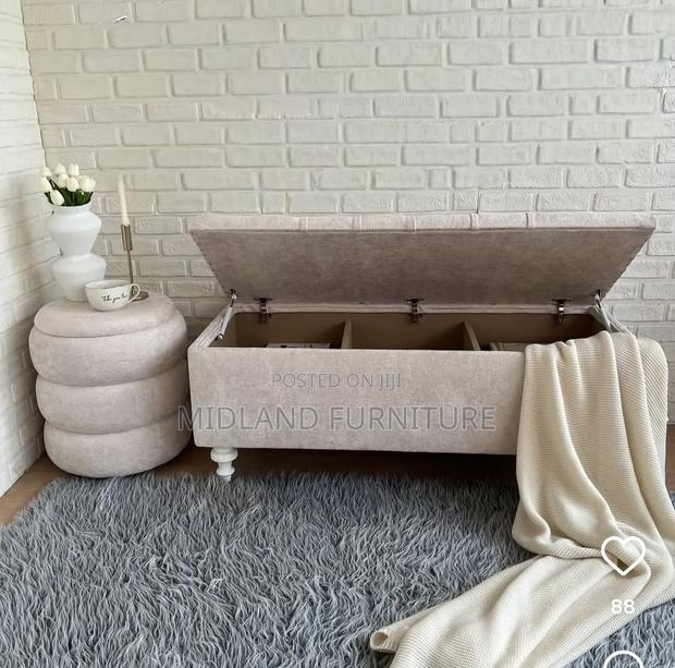 Storage Ottoman Available on Order Pay on Delivery