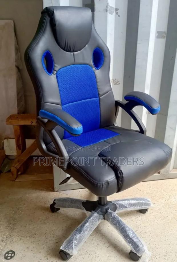 Luxury Executive Gaming Chair – Reclining High-Back Office Chair
