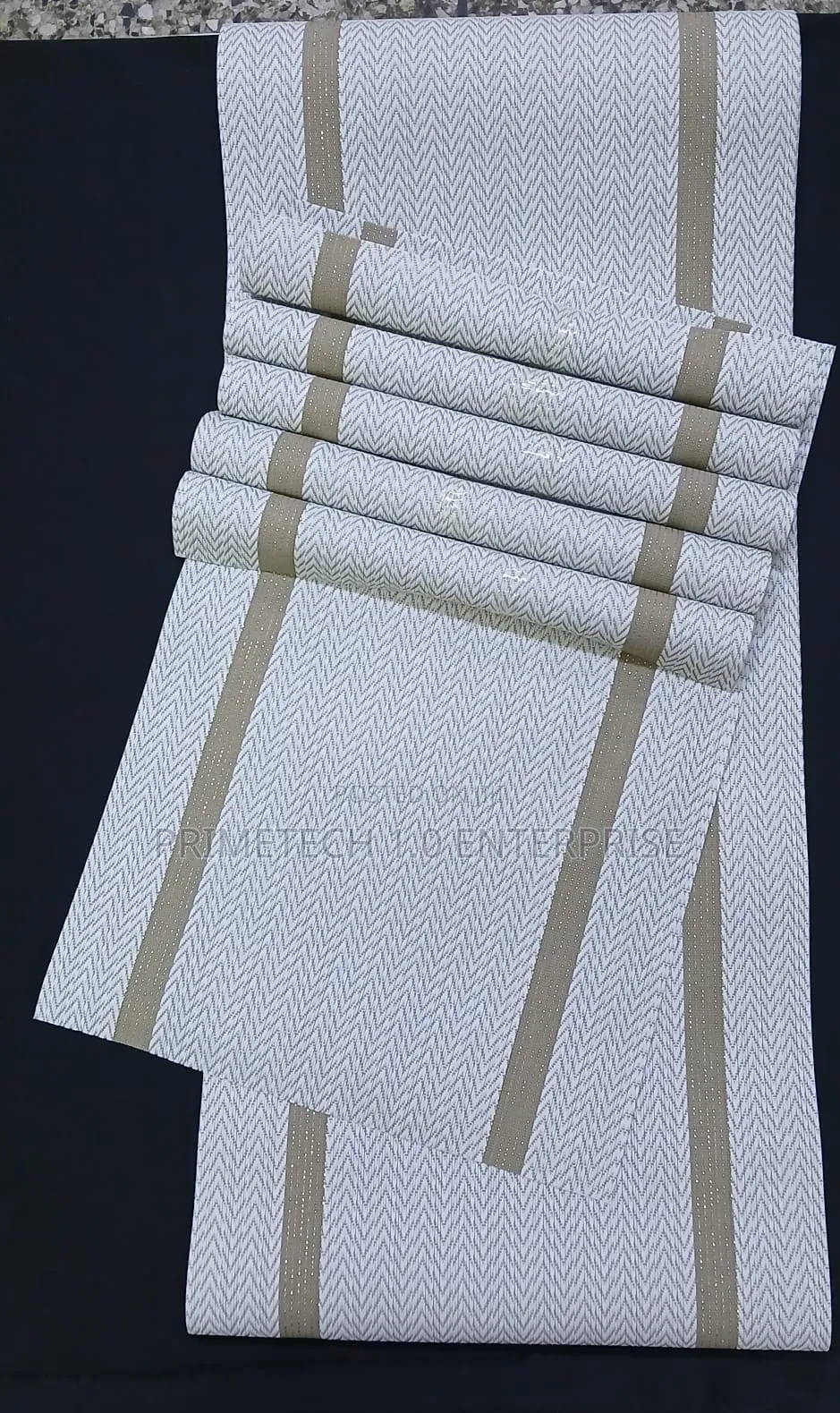 30*180cm PVC Table Mats -6pcs Set