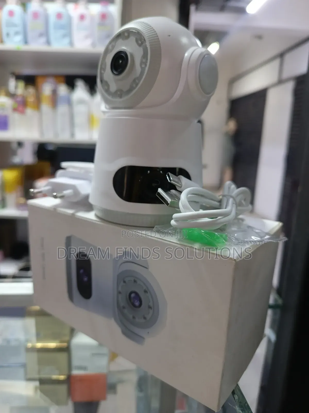 AegisGuard Duo: Pan-Tilt Wireless Home Monitor With Night Vision