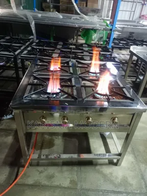 Industrial Stainless Steel Gas Stove Cooker