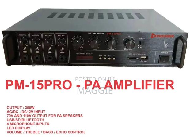 Pm-15pro- Pa Amplifier - main view