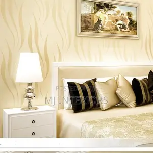 Luxury Home Wallpaper Roll With Professional Fitting