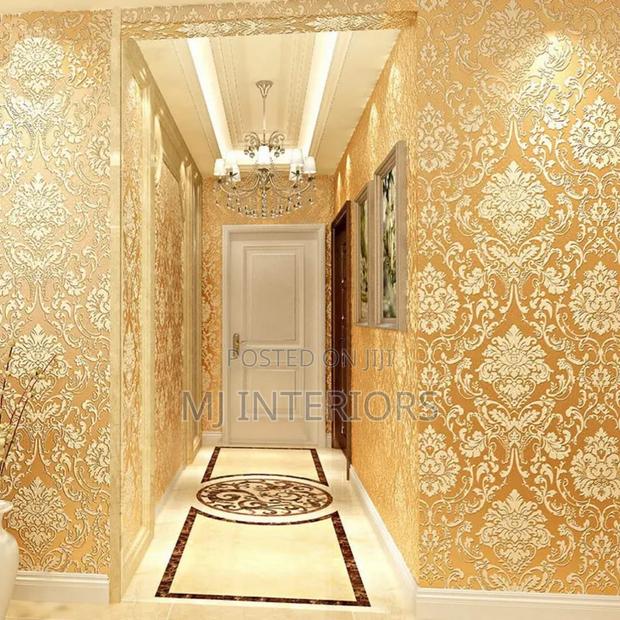 Luxury Home Wallpaper Roll With Professional Fitting - thumbnail 2