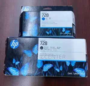 Quality HP 728 Black Original Ink Cartridge for HP DesignJet Plotters