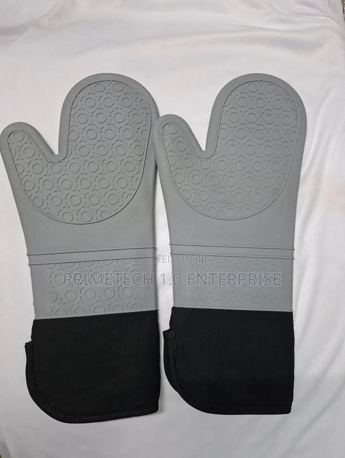 A Pair of Silicone Oven Gloves