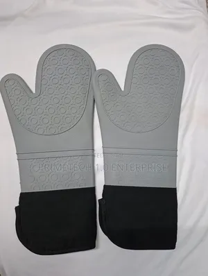 A Pair of Silicone Oven Gloves