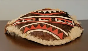 African Kenyan Maasai Warrior Shield Traditional Big Size.