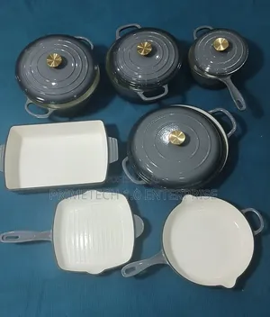 11pc Cast Iron Cookware Set