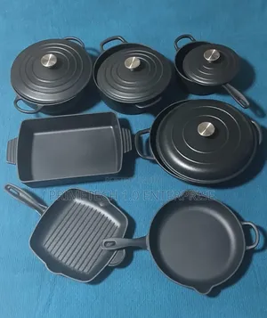 11pc Cast Iron Cookware Set