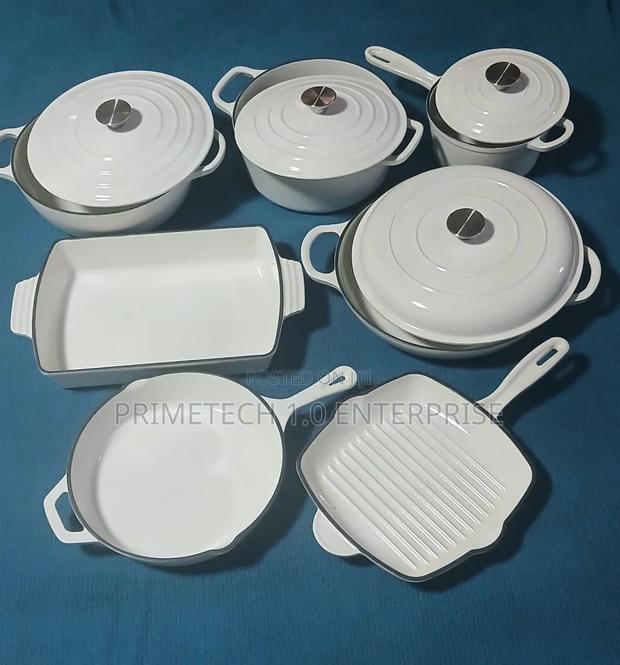 11pc Cast Iron Cookware Set - thumbnail 6