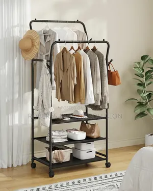 Clothing Rack With Wheels