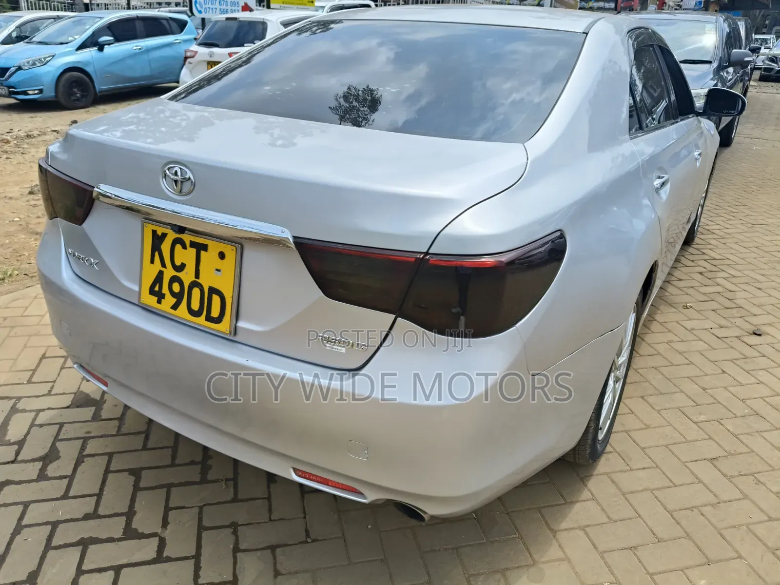 Toyota Mark X 2012 Silver