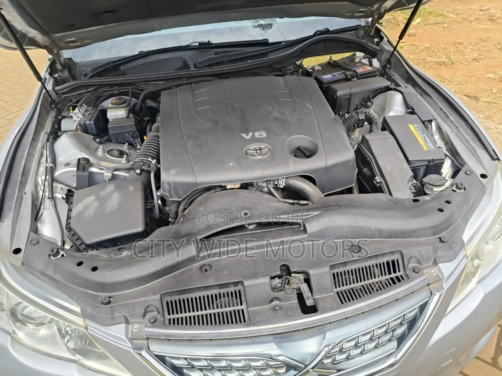 Toyota Mark X 2012 Silver
