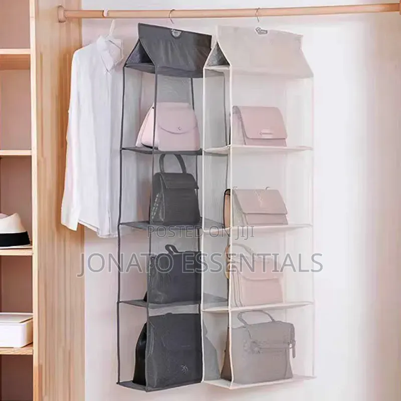 Hanging Handbag Organizer Wardrobe Purse Storage Rack