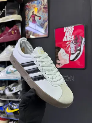 White Adidas VL Court Base Sneakers