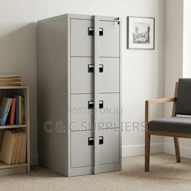 4-Drawer Cabinet With Security Bar - thumbnail 5