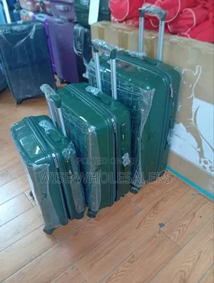 Fashion 3 in 1 Unbreakble Laxurious Rubber Suitcase Travel Bag