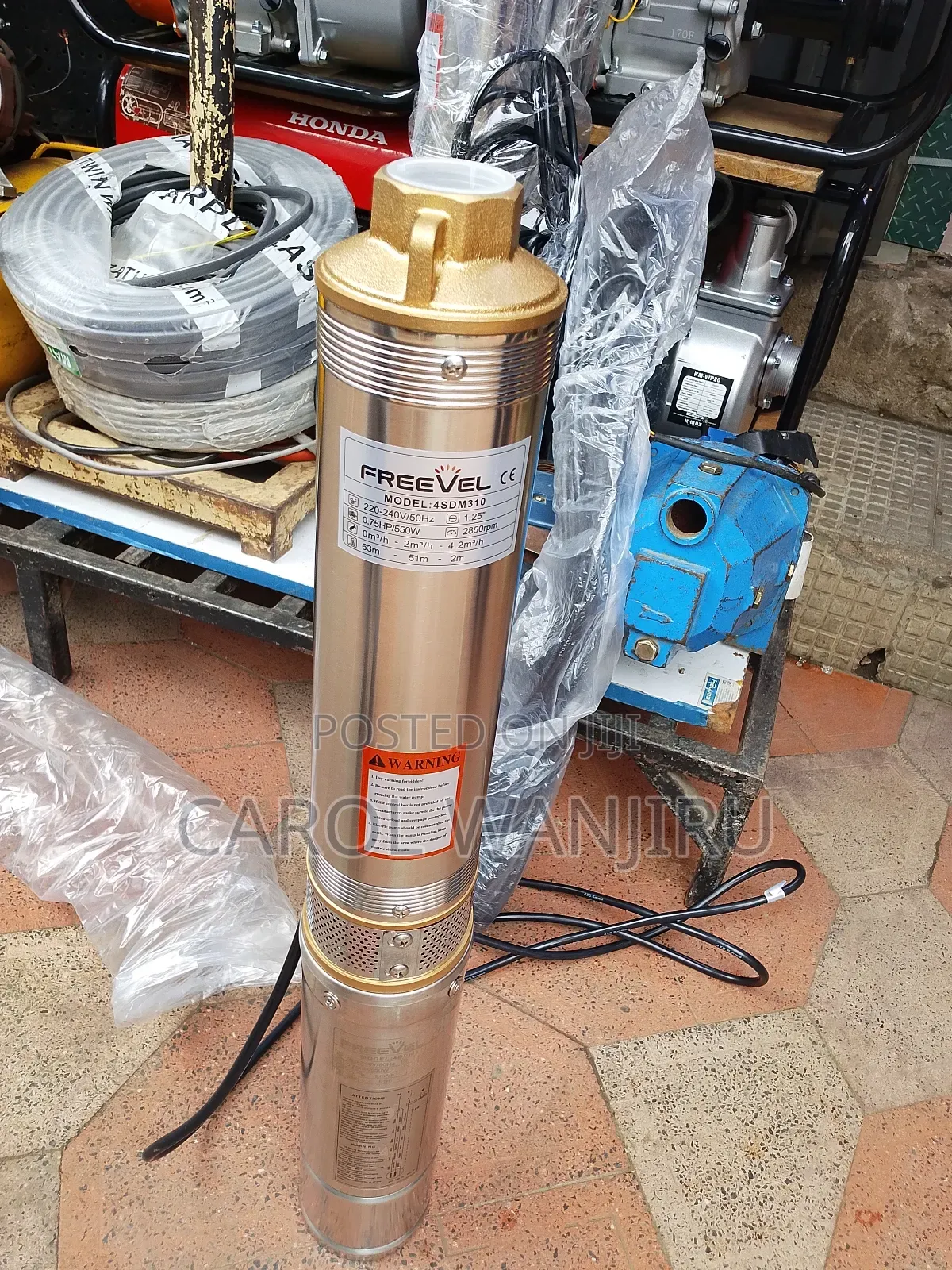 0.75Hp Freevel Submersible Water Pump/Freevel 0.75Ho Submersible Pump