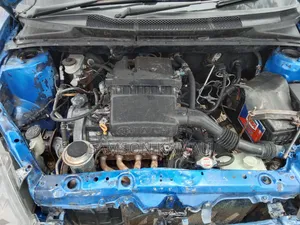 Toyota Vitz 2002 Blue