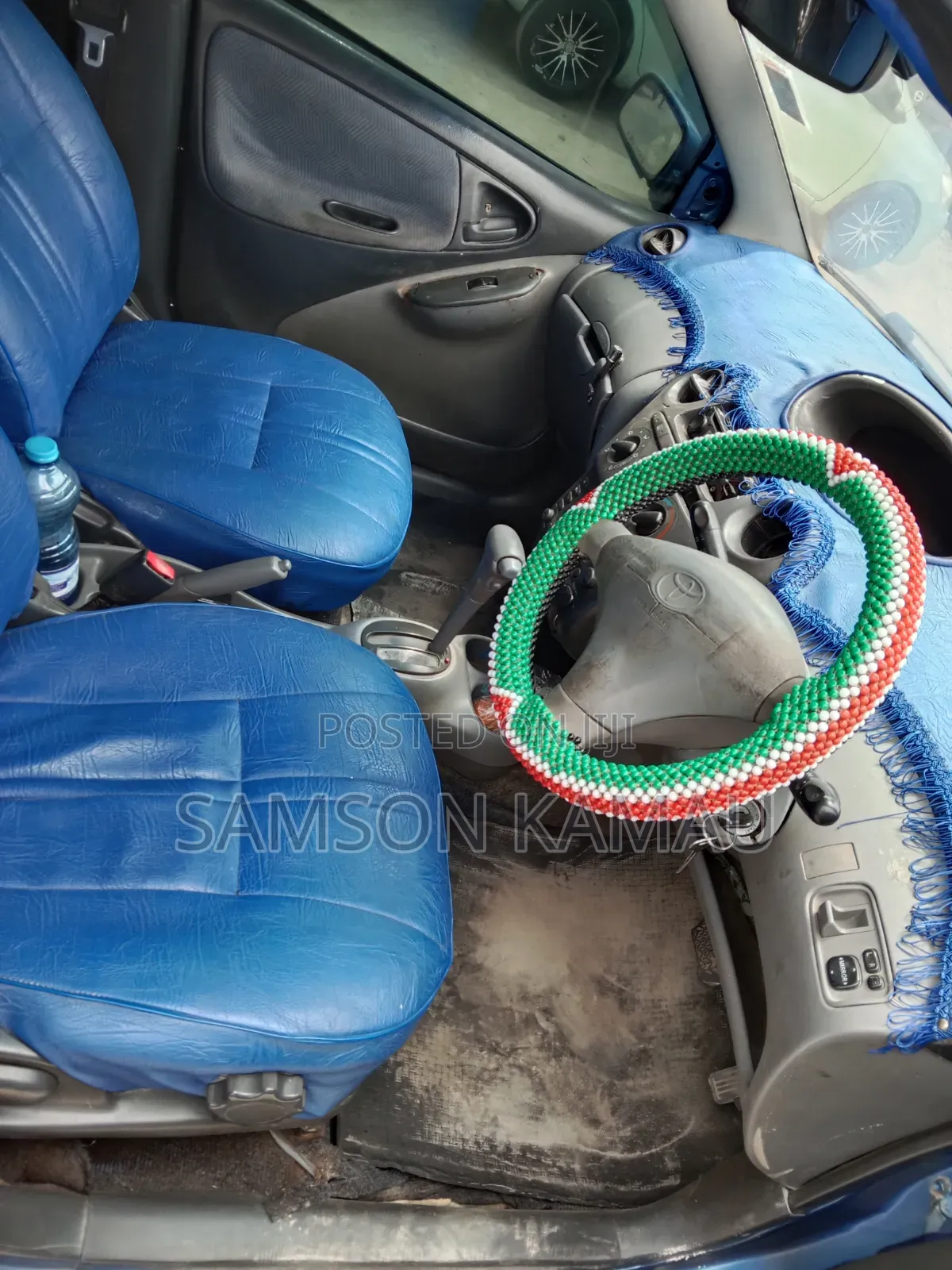 Toyota Vitz 2002 Blue