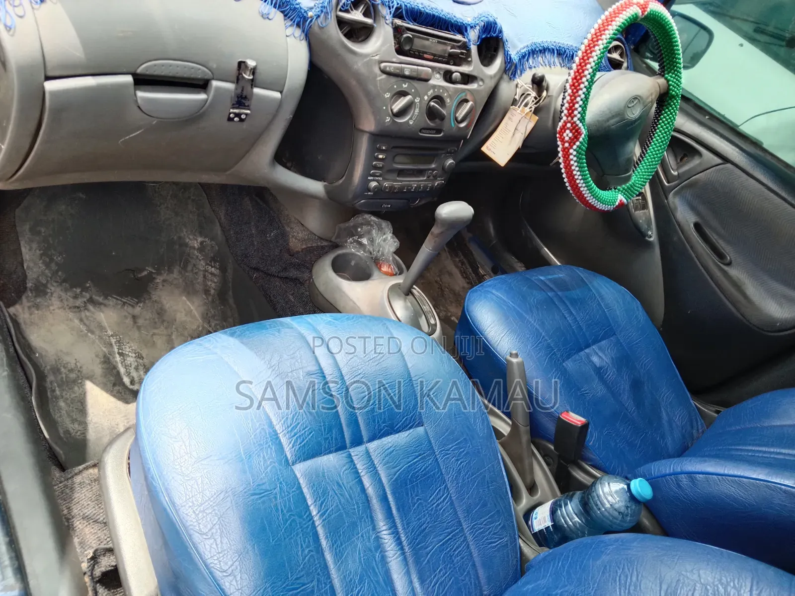 Toyota Vitz 2002 Blue