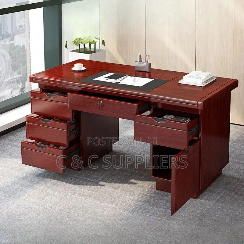 Advanced Mahogany Office Desk-1200mm
