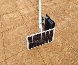 400watts Solar Floodlight Complete With 3 Meters Mounting Pole.