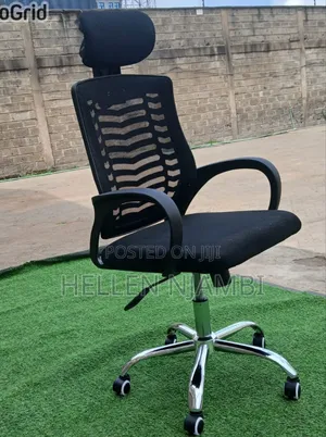 High Quality Secretarial Mesh Office Chair With Headrest
