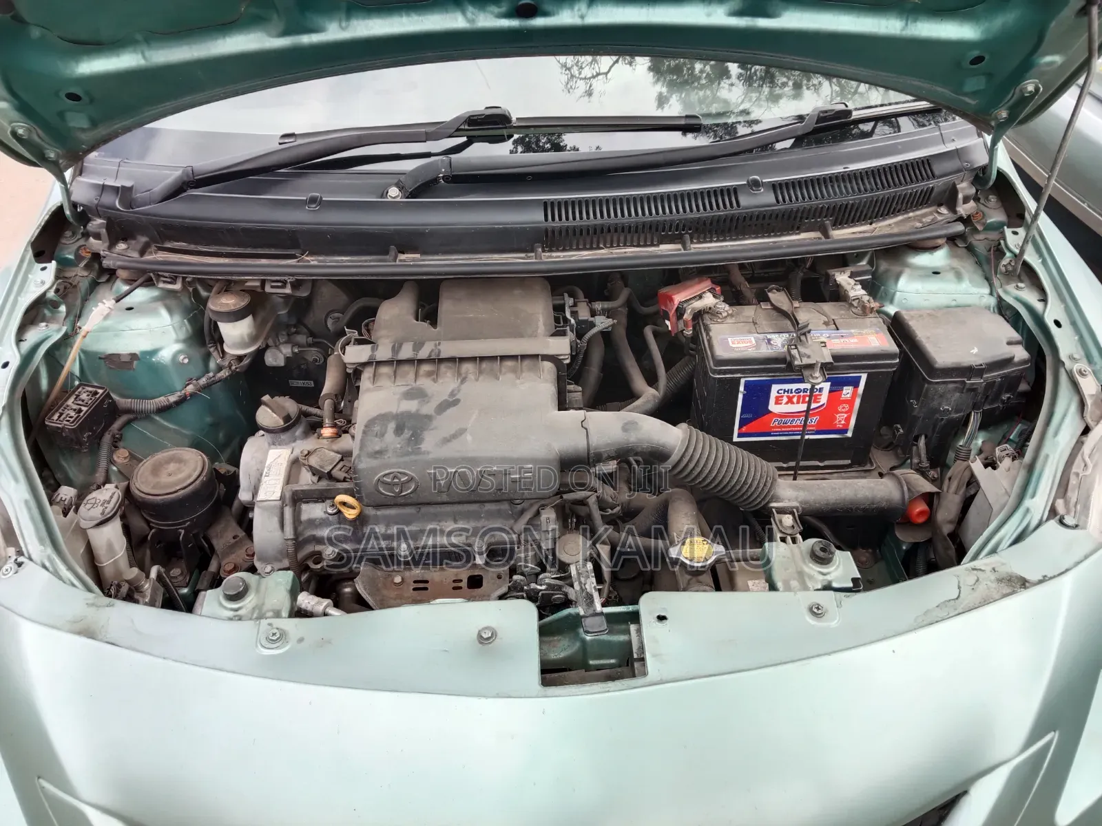 Toyota Belta 2012 Green