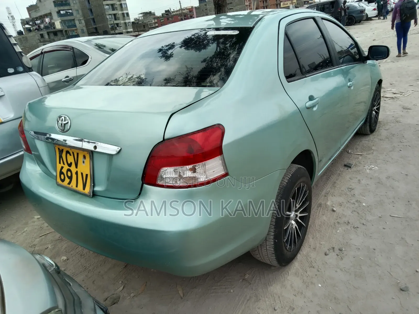 Toyota Belta 2012 Green