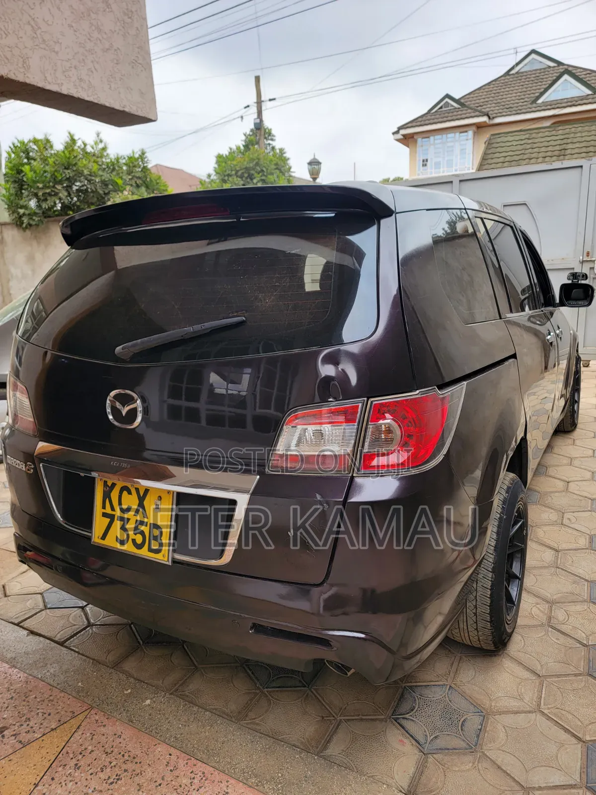 Mazda MPV 2012 Maroon