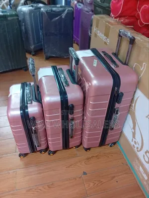 3-in-1 Luxurious Fiber Suitcase