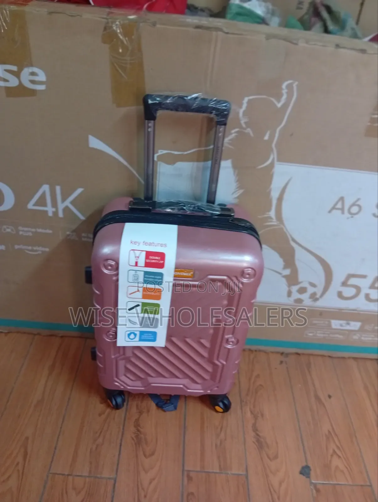 Small Size Luxurious Fiber Suitcase