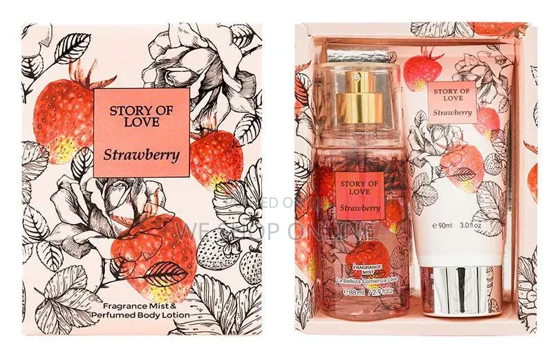 Ladies Perfumed Body Mist + Perfumed Body Lotion Set