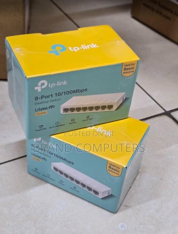 P-Link 8-Port 10/100Mbps Desktop Network Switch - TL-LS1008 - main view