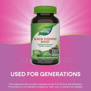 Nature's Way Black Cohosh Root Capsules
