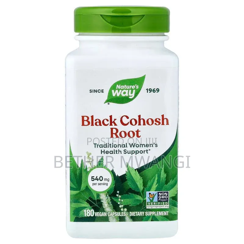 Nature's Way Black Cohosh Root Capsules