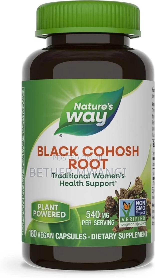 Nature's Way Black Cohosh Root Capsules - thumbnail 5