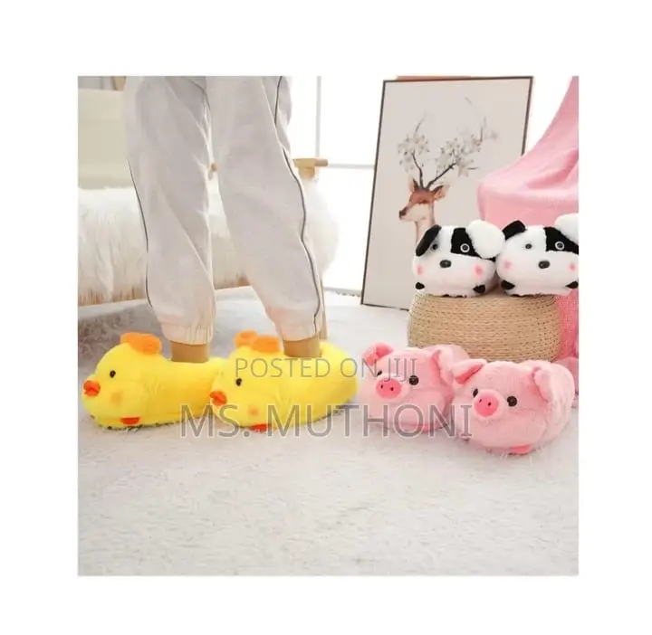 Ultra-Plush Animal Indoors/ Winter Slippers
