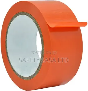 PVC Floor Marking Caution Orange Hazard Lane Adhesive Tape