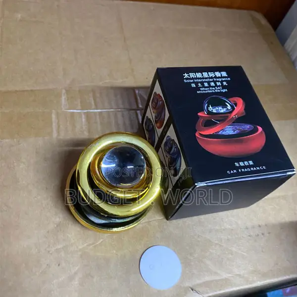 Luxury Globe Solar Powered Dashboard Aroma Diffuser