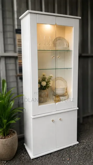 Glass Display Storage Cabinet on Sale Pay on Delivery