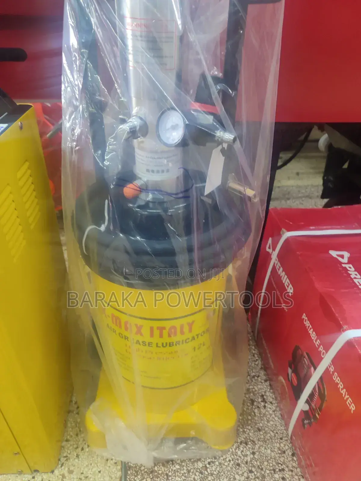 12litres Pneumatic Grease Bucket