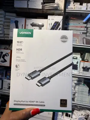 Ugreen Uni-Directional UHD DISPLAYPORT to HDMI Cable 1.5M at 30Hz