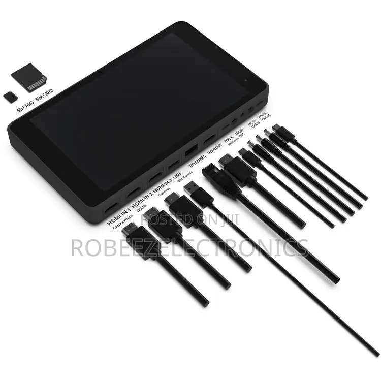 YoloLIVPortable Live Streaming Encoder,Recorder,AudioMixer and Monitor